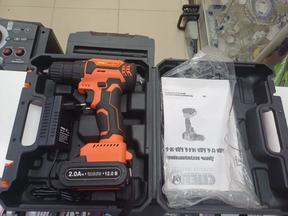 Шуруповерт СПЕЦ БДА-12-Б